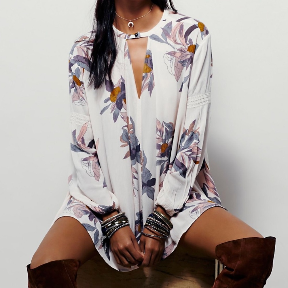 Free People Printed Tunic